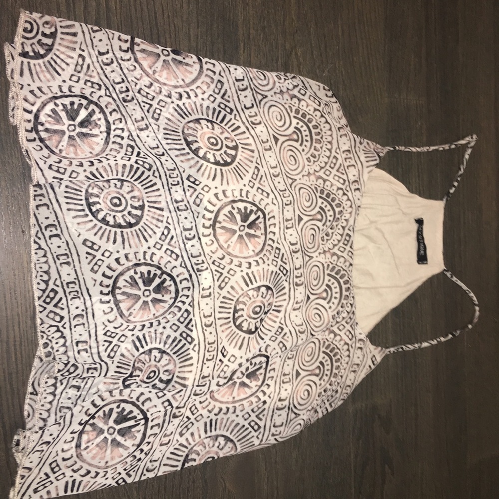 Patterned crop top